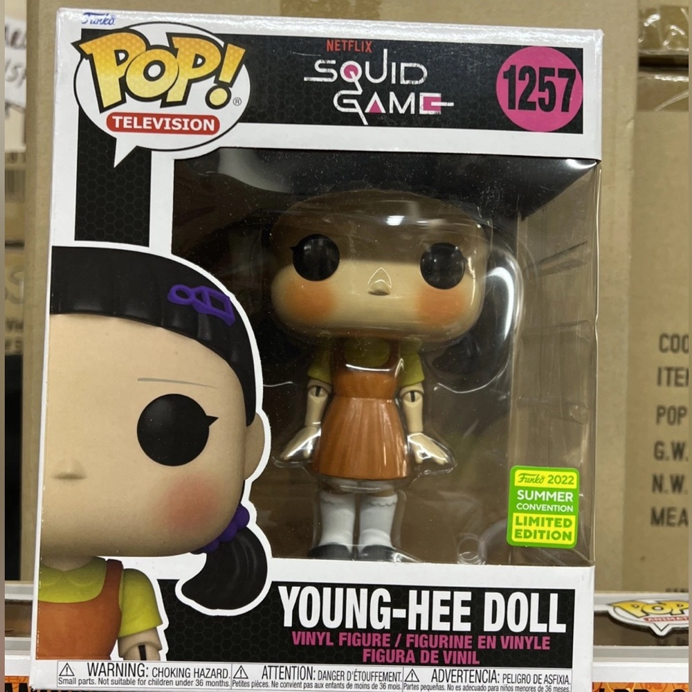 Funko Pop! Vinyl Super 6 in: Young-Hee Doll - San Diego Comic Con Funko